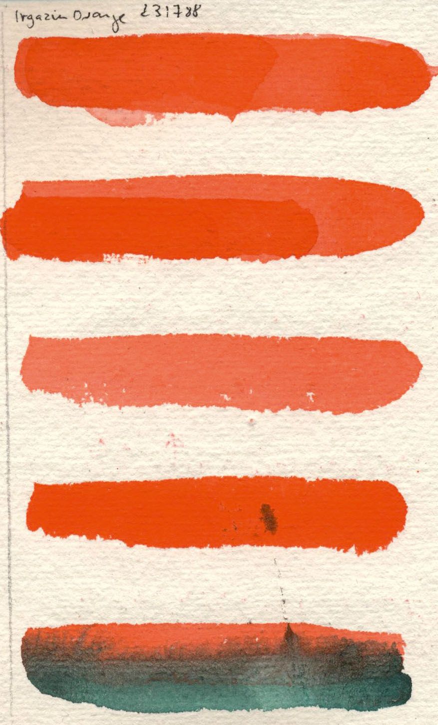 Kremer Akvarel - Oranžová DPP RA, PO 73 (plast, 3 x 1,8 x 1 cm)
